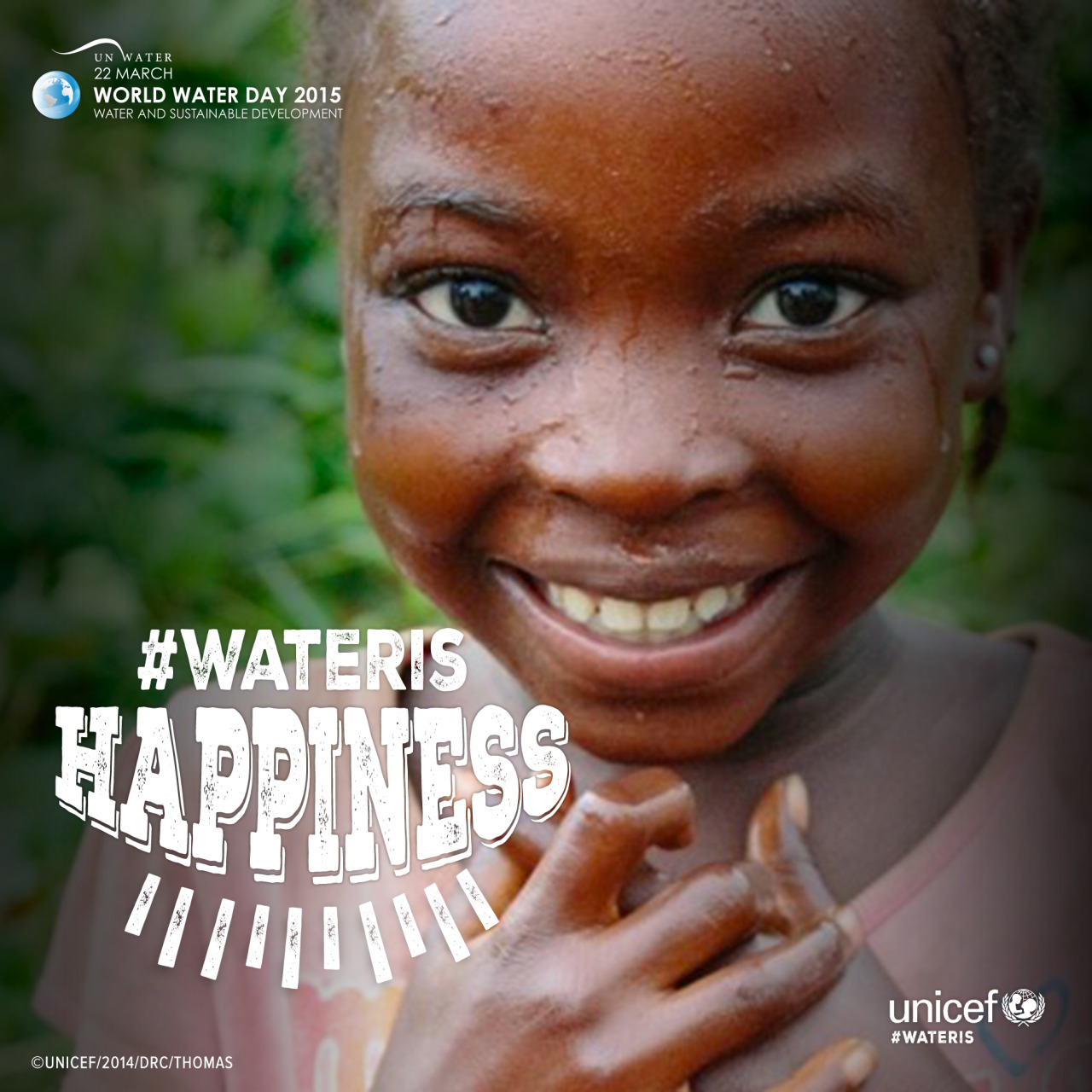 UNICEF Wateris happiness