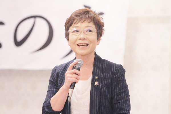 大阪市議会議員の山中智子さん＝撮影・橋本正人