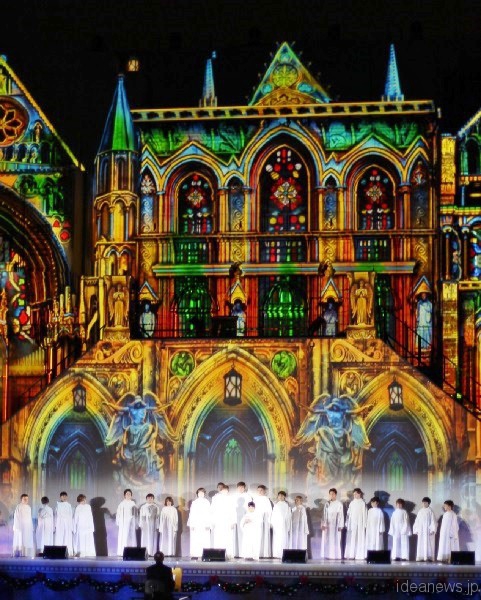 「LIBERA Christmas Concert in Universal Studios Japan」より＝撮影・橋本正人