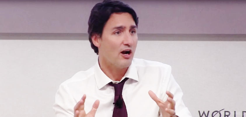 YouTubeに掲載された「Justin Trudeau on the role of education in promoting diversity（Canadian Press Video News ）」より