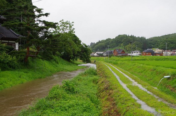 藤田さんが4年間過ごした福島県平田村の風景2014年=撮影・藤田操さん