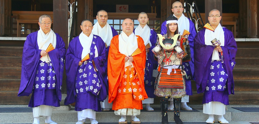 須磨寺「平敦盛追悼法要」＝撮影・正宗