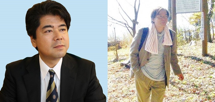 「2016 BOOK TALK in 関西」の語り手、豊田政志さん（左）と大井達夫さん＝写真提供・出版労連大阪地協