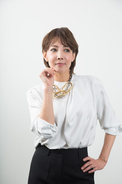 柚希礼音さん＝撮影・岩村美佳