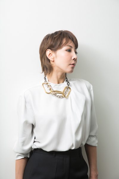 柚希礼音さん＝撮影・岩村美佳