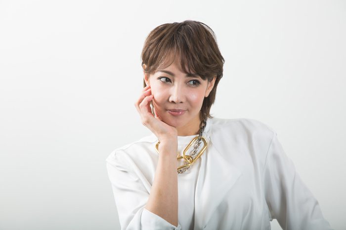 柚希礼音さん＝撮影・岩村美佳