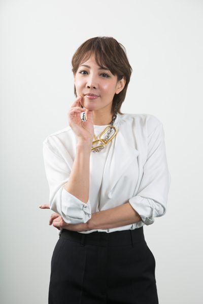 柚希礼音さん＝撮影・岩村美佳