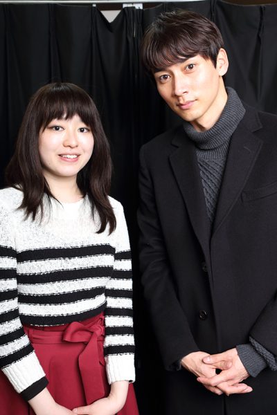 石井一彰さんと片島亜希子さん＝撮影・伊藤華織