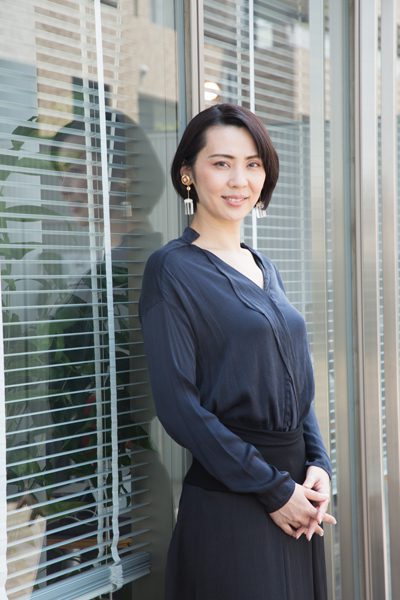 緒月遠麻さん＝撮影・岩村美佳