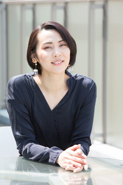 緒月遠麻さん＝撮影・岩村美佳