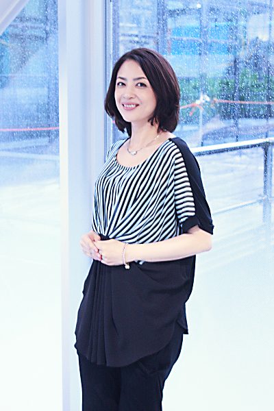 西村由紀江さん＝撮影・米満ゆうこ