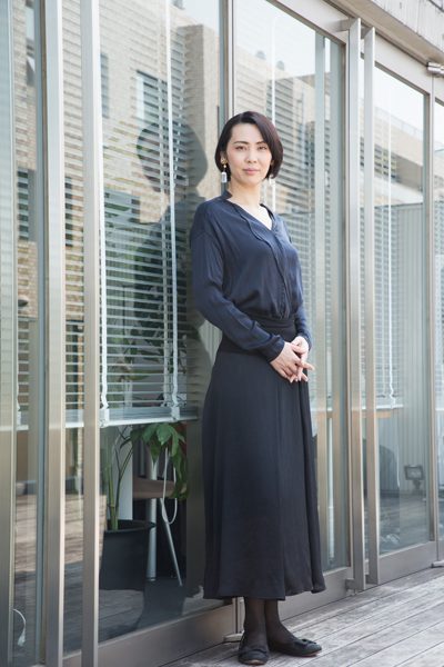 緒月遠麻さん＝撮影・岩村美佳