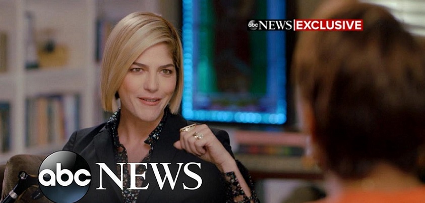 YouTubeの「Actress Selma Blair opens up about 'tears' and 'relief' of MS diagnosis 」＝GMA Good morning America チャンネルより