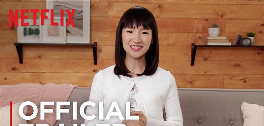 YouTubeの「Tidying Up with Marie Kondo | Official Trailer」＝Netflixチャンネルより