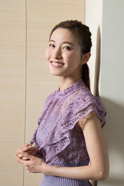 実咲凜音さん＝撮影・岩村美佳