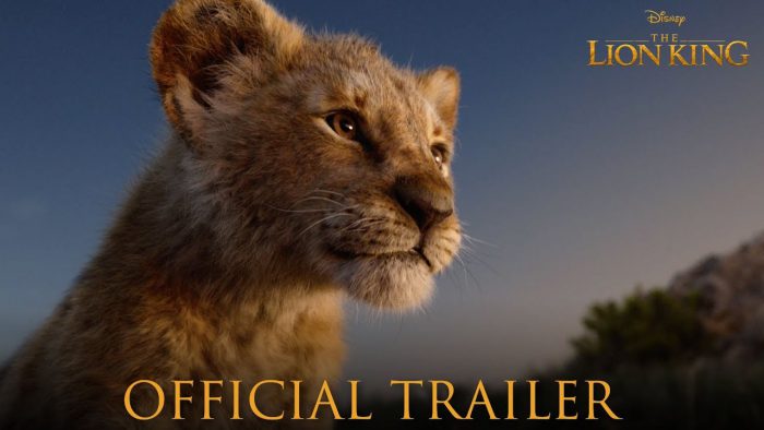 YouTubeの「The Lion King Official Trailer」＝Walt Disney Studios チャンネルより