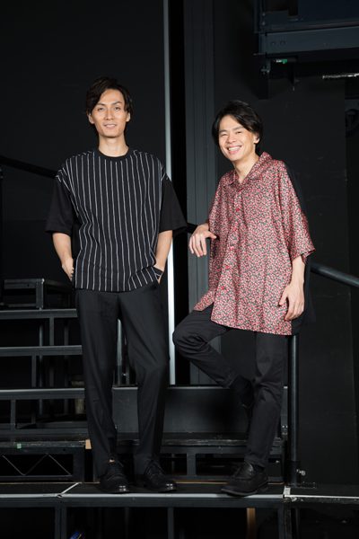 中川晃教さん（右）と加藤和樹さん＝撮影・岩村美佳