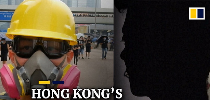 YouTubeの‘I had to do something’: Overseas protesters join Hong Kong’s demonstrations＝ South China Morning Postチャンネルより