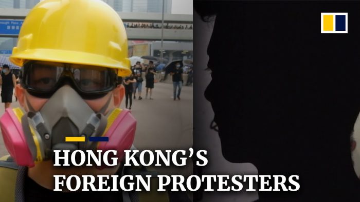 YouTubeの‘I had to do something’: Overseas protesters join Hong Kong’s demonstrations＝ South China Morning Post チャンネルより