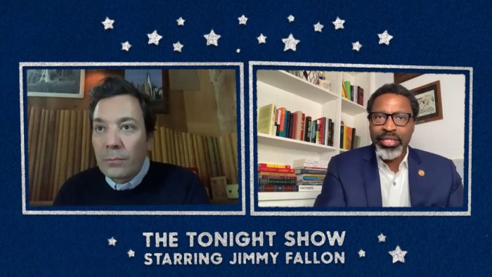 YouTubeのJimmy Addresses Past Mistakes and Speaks to NAACP President Derrick Johnson　The Tonight Show Starring Jimmy Fallon チャンネルより