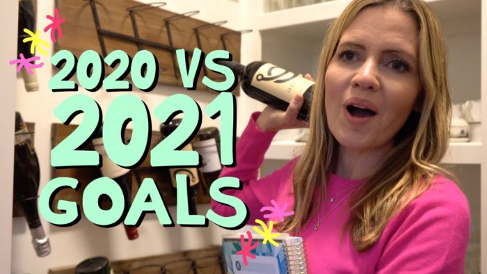 2020 vs 2021 Goals Holderness Family Vlogsチャンネルより