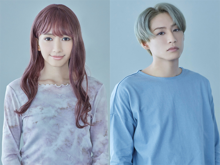 A New Musical『ゆびさきと恋々』に出演する豊原江理佳さん（左）と前山剛久さん（右）