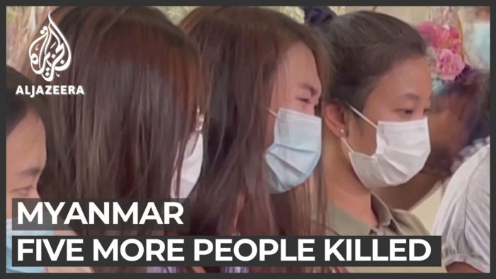 Myanmar death toll edges up to 550 as online crackdown tightens 
YouTubecチャンネルAl Jazeera Englishより　