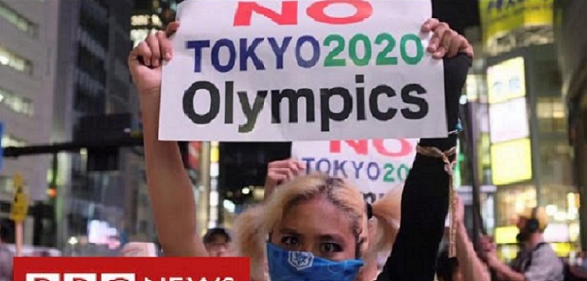 Japan argues over looming Olympics as Covid emergency extended　　YouTubeチャンネルBBC NEWSより