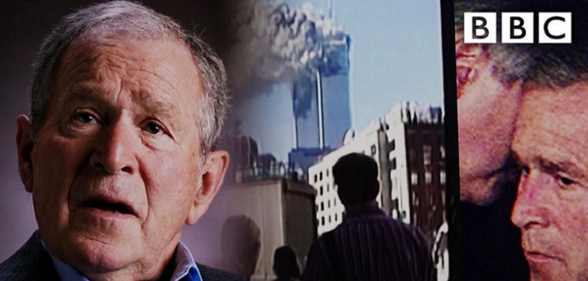 9/11: George Bush Finds Out About the Attack on the South Tower＝YouTubeチャンネルBBCより