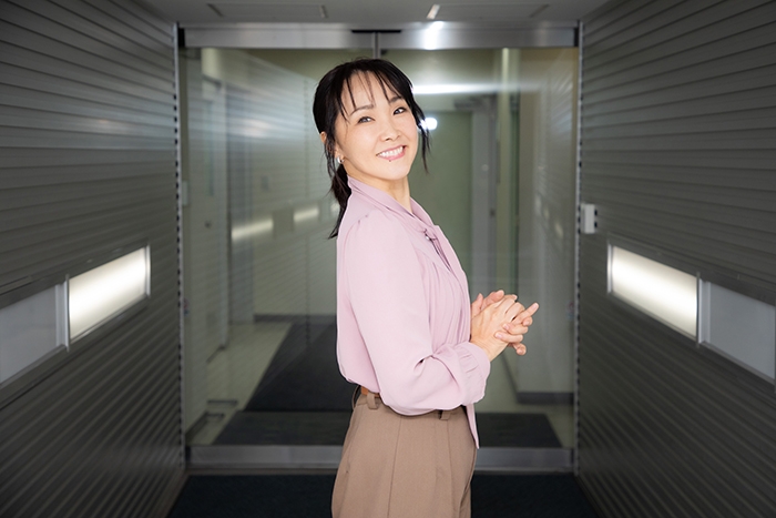 濱田めぐみさん＝撮影・岩村美佳