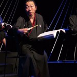 豊臣秀吉役・串間保さん=撮影:堀江男二