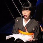 八百比丘尼役・田中良子さん=撮影:堀江男二