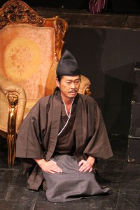 「羅馬から来た、サムライ」より　長介役・大和琢也さん＝撮影・堀江男二