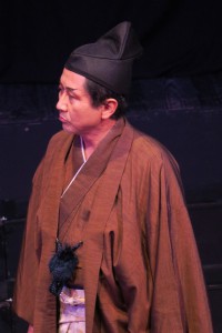 「羅馬から来た、サムライ」より　間部詮房役・岡田治朗さん＝撮影・堀江男二