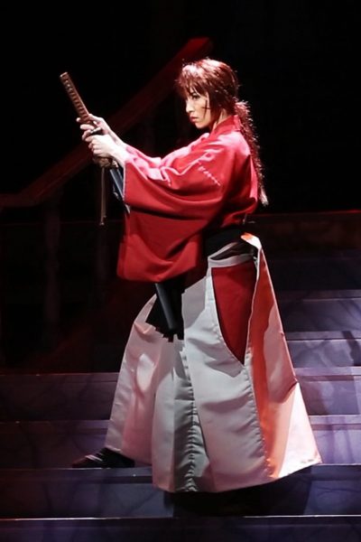 浪漫活劇『るろうに剣心』ゲネプロより=撮影・伊藤華織
