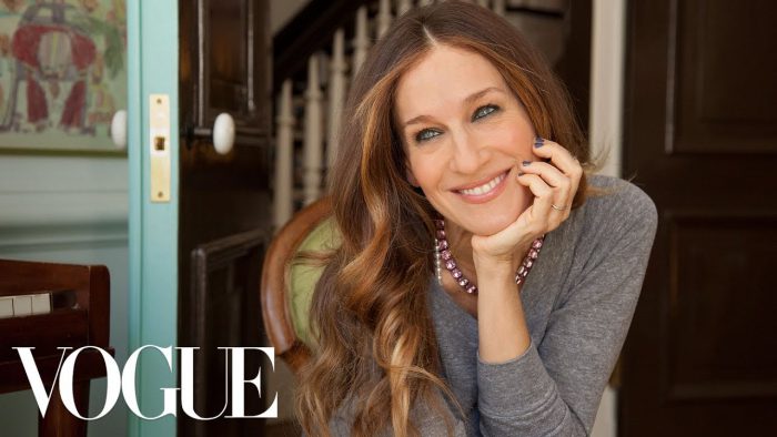 YouTubeの73 Questions with Sarah Jessica Parker＝Vogue チャンネルより