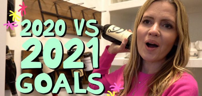 2020 vs 2021 Goals Holderness Family Vlogsチャンネルより