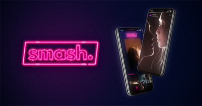 バーティカルシアターアプリ「smash.」のビジュアル