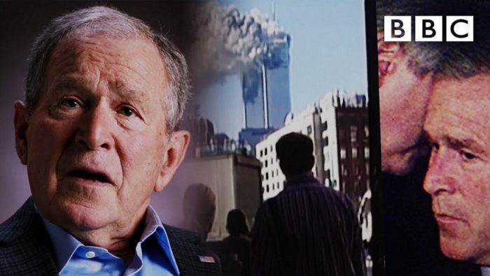 9/11: George Bush Finds Out About the Attack on the South Tower＝YouTubeチャンネルBBCより