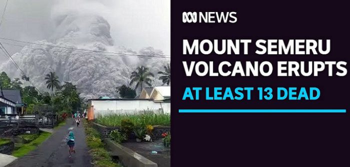 13 killed and dozens burned as volcanic eruption leaves Indonesian villages in darkness 　YouTubeチャンネルABC NEWSより