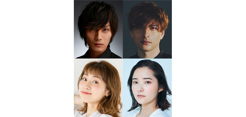（上段左から）加藤和樹さん、城田優さん、（下段左から）真彩希帆さん、saraさん