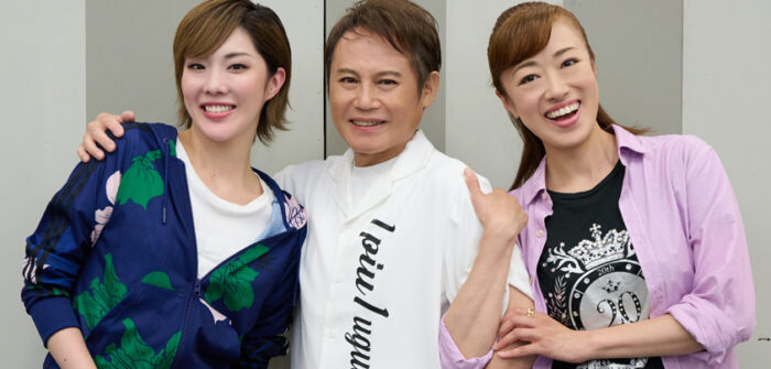 （写真右から）北翔海莉さん、玉野和紀さん、留依まきせさん＝撮影：NORI