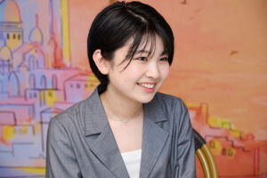 川嵜心蘭さん＝撮影：NORI