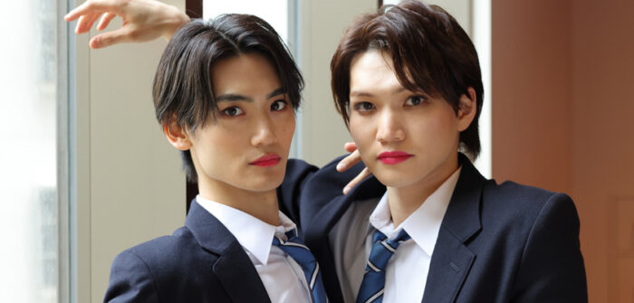 （写真右から）三浦宏規さん、髙橋颯さん＝撮影・伊藤華織