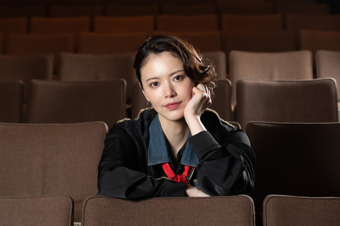 彩凪翔さん=撮影・岩村美佳