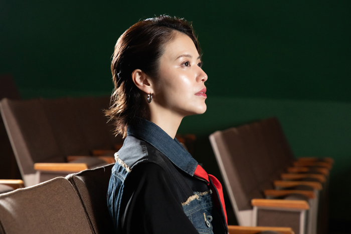 彩凪翔さん=撮影・岩村美佳