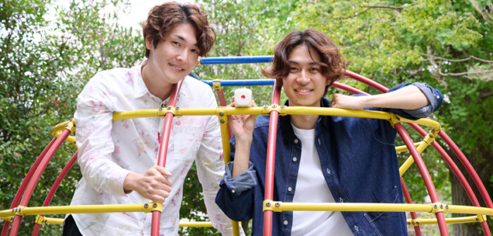 （写真左から）山田元さん、山野靖博さん＝撮影・NORI