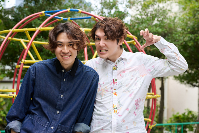 （写真右から）山田元さん、山野靖博さん＝撮影・NORI