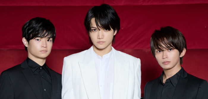 （写真右から）加藤清史郎さん、三浦宏規さん、渡邉蒼さん＝撮影・NORI