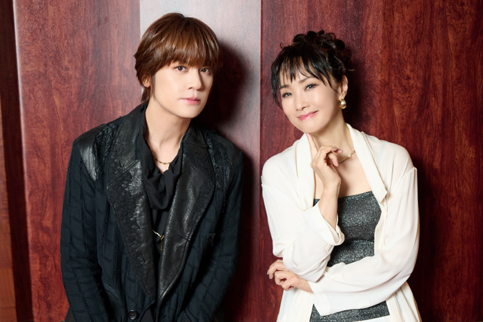 (写真右から)濱田めぐみさん、浦井健治さん=撮影・NORI